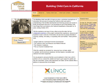 Tablet Screenshot of buildingchildcare.org